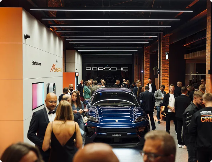 Otwarcie Porsche Store Warszawa.
