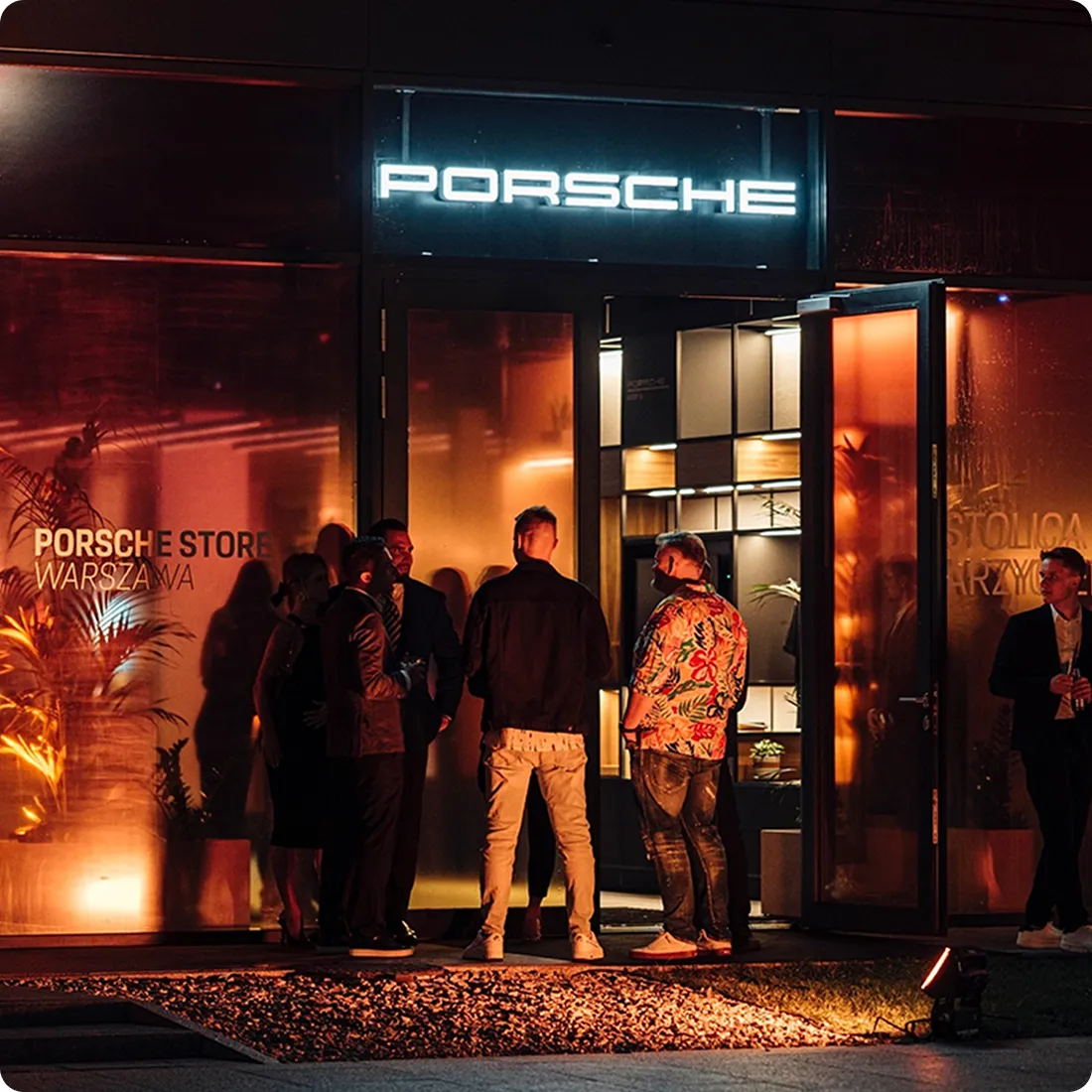 Otwarcie Porsche Store Warszawa.
